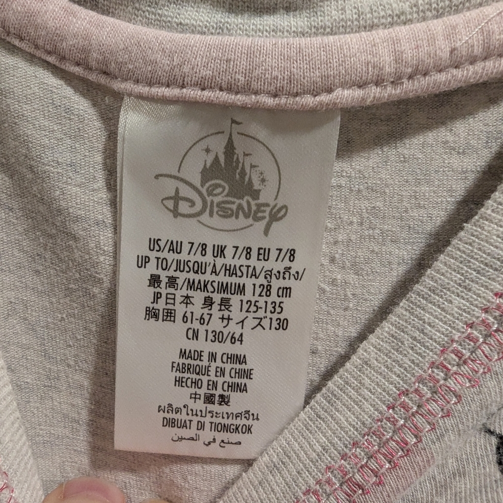 Disney Store Pink and White Minnie Mouse Tulle Dress - 7/8size - Picture 3 of 6
